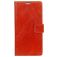Mobigear Basic Alcatel 1C (2019) Hülle Klapphülle Geldbörse - Rot