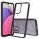 Mobigear Crystal Samsung Galaxy A33 Hardcase Backcover - Transparent / Schwarz