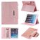 Mobigear Luxury iPad 8 (2020) Hülle Klapphülle + Stifthalter - Pink