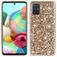 Mobigear Glitter Samsung Galaxy A71 Hülle Hardcase Backcover - Gold