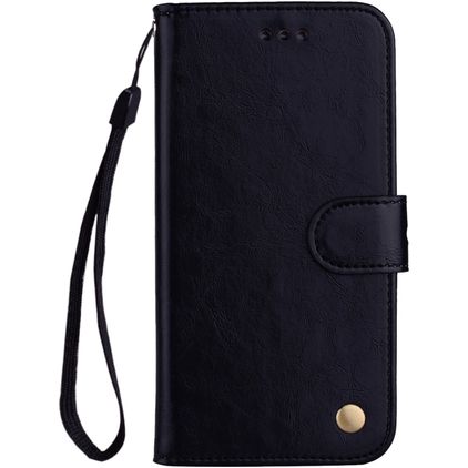 Mobigear Wallet Huawei P20 Lite (2018) Klapphülle Portemonnaie - Schwarz