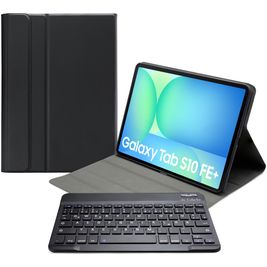 Mobilize Detachable Bluetooth Keyboard Samsung Galaxy Tab S10 FE Plus Hülle QWERTZ Bluetooth Tastatur Klapphülle - Schwarz