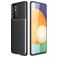 Mobigear Racing Samsung Galaxy A82 5G Hülle Flexibles TPU Backcover - Schwarz