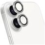 Mobiparts iPhone 16 Panzerglas Gehärtetes Glas Kamera Schutz - Silber