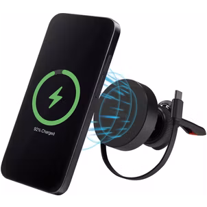 Mobilize Magnetic MagSafe Autohalterung Lüftungsgitter Magnetisch Universal - Schwarz