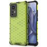 Mobigear Honeycomb Xiaomi 12X Hülle Hardcase Backcover Stoßfest - Grün