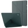 Mobigear Origami Samsung Galaxy Tab A9 Plus (2023) Hülle Klapphülle - Grün