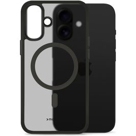 Mobilize Hybrid Pro iPhone 16 MagSafe Hülle Hardcase Backcover Stoßfest - Schwarz