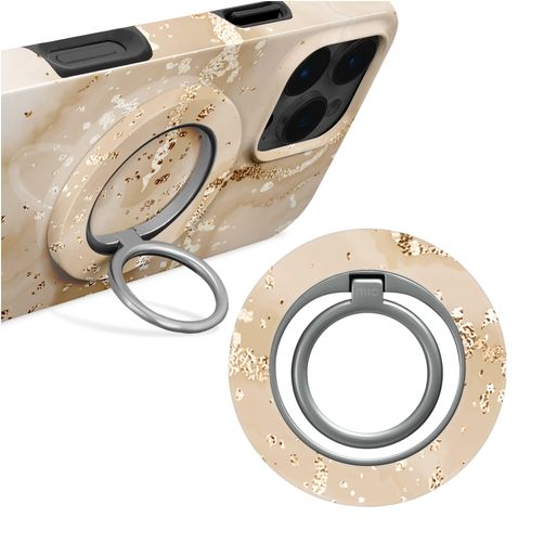 MIO Holder MagSafe Handy-Ring - Gold Marble Universal