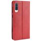 Mobigear Sensation Samsung Galaxy A50 Hülle Klapphülle Geldbörse - Rot