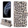 Mobigear Leopard iPhone 12 Pro Hülle Klapphülle Geldbörse - Braun