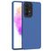 Mobigear Colors Samsung Galaxy A73 Hülle Flexibles TPU Backcover - Blau