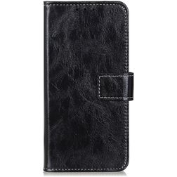 Mobigear Basic POCO F2 Pro Hülle Klapphülle Geldbörse - Schwarz