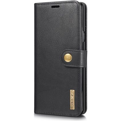 Mobigear Snap Button Samsung Galaxy Note 9 Hülle Abnehmbare 2in1 Klapphülle Geldbörse - Schwarz