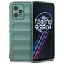 Mobigear Bumpy Realme 9 Pro Plus Hülle Flexibles TPU Backcover - Grün