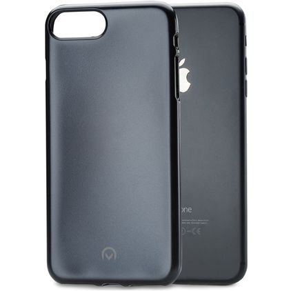 Mobilize Gelly iPhone 7 Plus Hülle Flexibles TPU Backcover - Schwarz