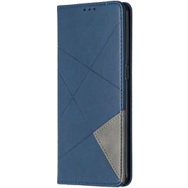 Mobigear Rhombus Slim OPPO Reno 4 Pro 5G Hülle Klapphülle - Blau