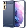 Mobigear Brushed Slim Samsung Galaxy S23 Hülle Flexibles TPU Backcover - Blau