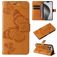 Mobigear Butterfly iPhone 16 Pro Max Hülle Klapphülle Geldbörse - Cognac