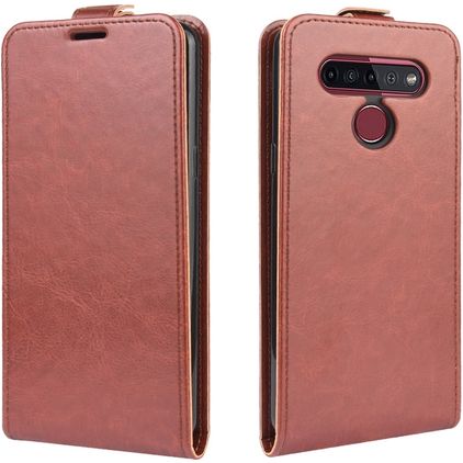 Mobigear LG K51s Hülle Flipcase - Braun