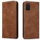 Mobigear Retro Slim Samsung Galaxy S20 Hülle Klapphülle Geldbörse - Braun
