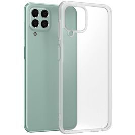 Mobigear Shockproof Durchsichtig Samsung Galaxy M33 Hülle Hardcase Backcover Stoßfest - Transparent