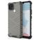 Mobigear Honeycomb Realme C21 Hardcase Backcover Shockproof - Schwarz