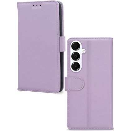 Mobilize Premium Gelly Samsung Galaxy A16 Hülle Klapphülle Geldbörse - Lila