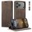 CaseMe 013 iPhone 18 Pro Klapphülle Portemonnaie - Coffee