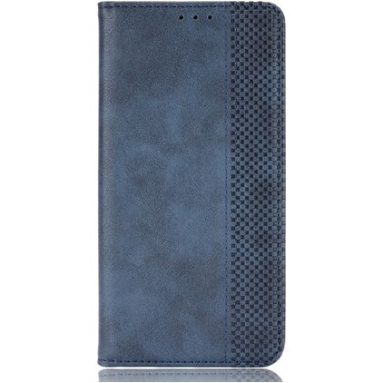 Mobigear Sensation Vivo Y76 Hülle Klapphülle Geldbörse - Blau