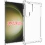 Mobigear Cushion Durchsichtig Samsung Galaxy S24 Ultra Hülle Flexibles TPU Backcover Stoßfest - Transparent