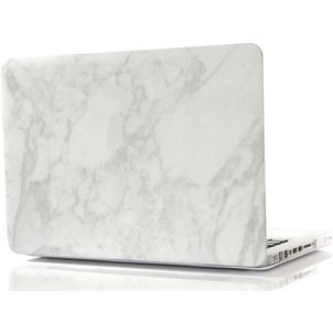 Mobigear Marble MacBook Pro 15 Zoll (2008-2012) Hardcase Hülle MacBook Case - Grau - Model A1260 / A1286