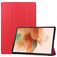 Mobigear Tri-Fold Samsung Galaxy Tab S7 FE Hülle Klapphülle - Rot