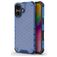 Mobigear Honeycomb iPhone 16 Plus Hülle Hardcase Backcover Stoßfest - Blau