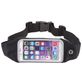 Mobigear Belt Handyhalterung Joggen iPhone 6s Sporthülle Neopren Gürtel - Schwarz