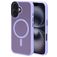 Mobiparts Hardcover iPhone 16 MagSafe Hülle Hardcase Backcover - Satin Lila