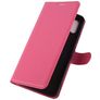 Mobigear Classic Xiaomi Redmi 9A Hülle Klapphülle Geldbörse - Magenta