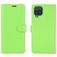 Mobigear Classic Samsung Galaxy A12 Klapphülle Portemonnaie - Grün