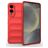 Mobigear Bumpy Samsung Galaxy S25 Edge Hülle Flexibles TPU Backcover - Rot