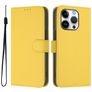 Mobigear Urban Wallet iPhone 16 Pro Hülle Klapphülle Geldbörse - Gelb
