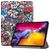 Mobigear Tri-Fold iPad Pro 11 Zoll (2022) Hülle Klapphülle - Graffiti