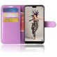 Mobigear Classic Huawei P20 Hülle Klapphülle Geldbörse - Lila
