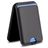 Mobigear Wallet Stand Kartenetui - 3 Karten - MagSafe Kompatibel - Schwarz