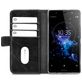 Mobilize Elite Gelly Sony Xperia XZ2 Premium Hülle Klapphülle Geldbörse - Schwarz