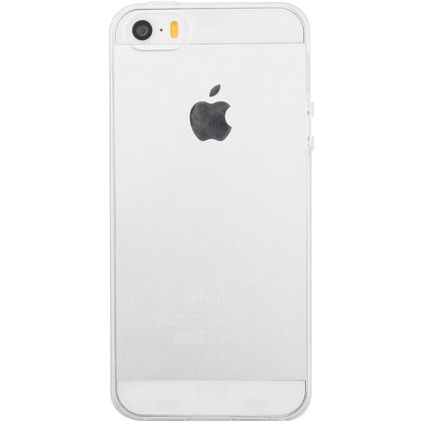 Mobigear Basics Durchsichtig iPhone 5S Hülle Flexibles TPU Backcover - Transparent