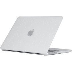 Mobigear Sparkle MacBook Air 13 Zoll (2022-2026) Hardcase Hülle MacBook Case - Transparent - Model A2681 / A3113 / A3240 / A3449