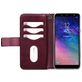 Mobilize Gelly Zipper Samsung Galaxy A6 (2018) Hülle Abnehmbare 2in1 Clutch - Bordeaux