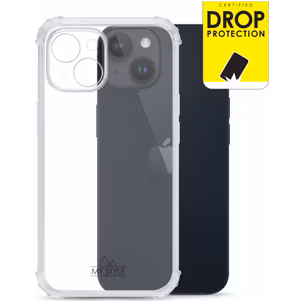 My Style Protective Flex Durchsichtig iPhone 14 Hülle Flexibles TPU Backcover Stoßfest - Transparent