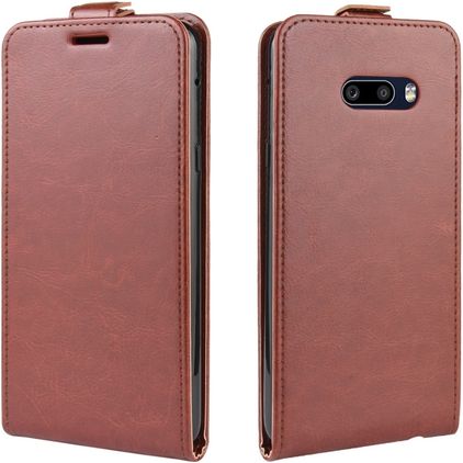 Mobigear LG G8X ThinQ Hülle Flipcase - Braun