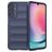 Mobigear Bumpy Samsung Galaxy A24 Hülle Flexibles TPU Backcover - Dunkelblau